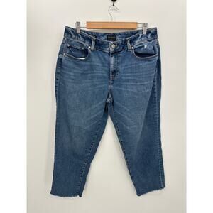 Talbots Jeans Womens Everyday Relaxed Denim Jean Size 8P High Waisted Casual
